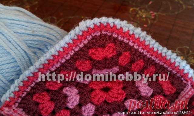 Простые способы обвязки края крючком.