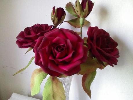 Цветы из фома....
Галина Шелудкова (Цветы и куклы на заказ)