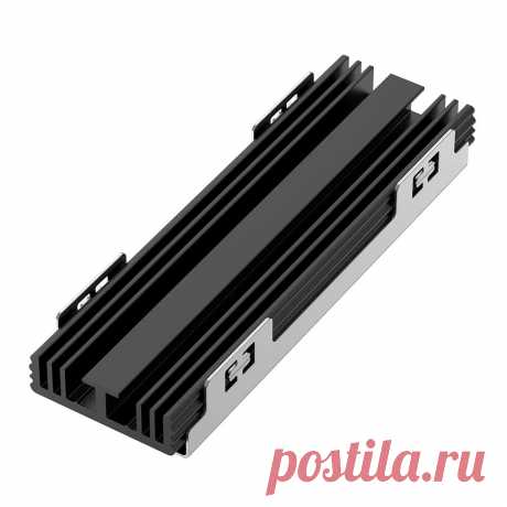Rocketek m.2 solid state disk heatsink cooling silicone therma pads cooler for m.2 nvme sata ngff 2280 pcie ssd Sale - Banggood.com