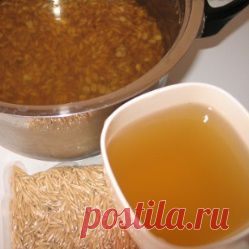Отвар овса – польза и полезные свойства отвара из овса