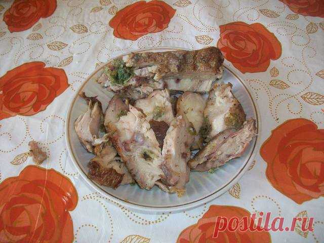 Буженина из индюшиных хвостов