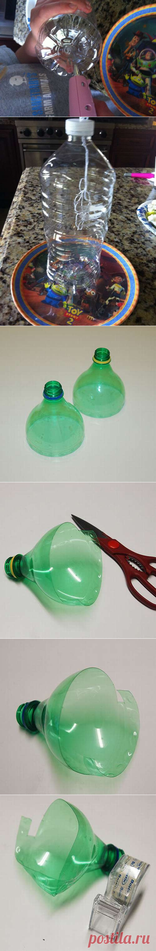 Как сделать кормушку для птиц из литровой бутылки