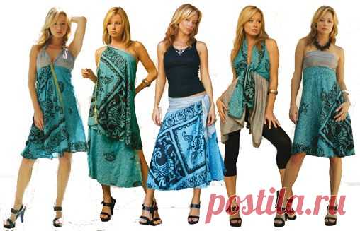 Двуслойная юбка-трансформер "Кариза". МК