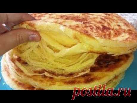 МУКА+КИПЯТОК!😍Я НЕ УСТАЮ ИХ ГОТОВИТЬ! ТАКОЕ ПРИГОТОВЛЕНИЯ КАТЛАМА😋ВЫ ТОЧНО НЕ ВИДЕЛИ! ТАЕТ ВО РТУ!💗🌹