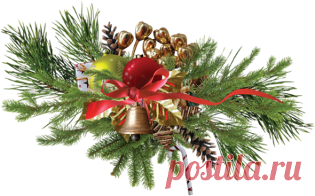 Новогодний клипарт декор PNG