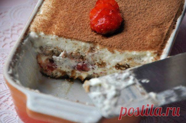 Клубничный тирамису - Простые рецепты Овкусе.ру
