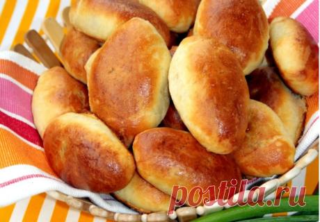 Пирожки с ливером. Безопарное тесто как ПУХ...