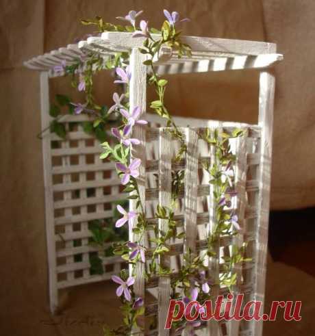 Miniatures et maisons de poupees : Top 5 pergola