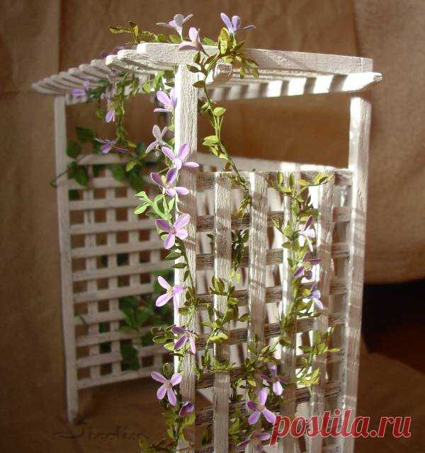 Miniatures et maisons de poupees : Top 5 pergola