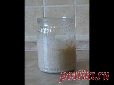 ЗАКВАСКА для ХЛЕБА. Из чего и как её сделать? - YouTube