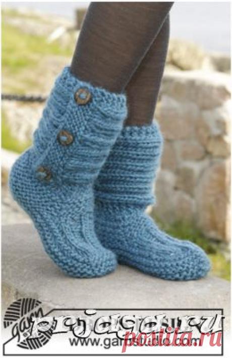 Угги спицами