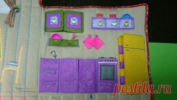 Сшила для дочки, играет в запой, не оторвать, даже на улицу с ним ходим гулять.