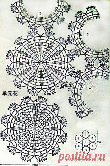 Ажурные салфетки крючком » Сайт "Ручками" - делаем вещи своими руками