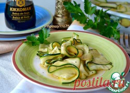 Маринованные цуккини "Экспресс" - кулинарный рецепт