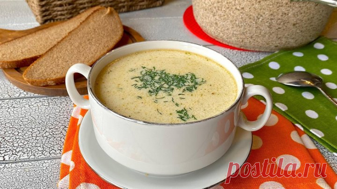 Рыбный суп с сыром