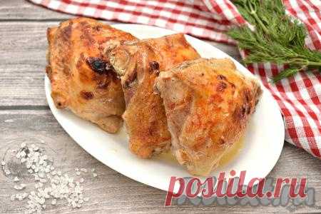 Курица в кефире в рукаве в духовке - 11 пошаговых фото в рецепте