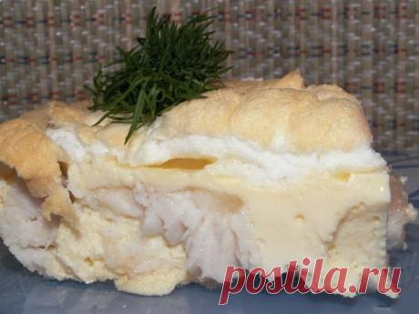 Рыба в снежной шубе