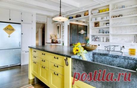 Яркий дизайн кухни: 7 советов, 35 лучших примеров -