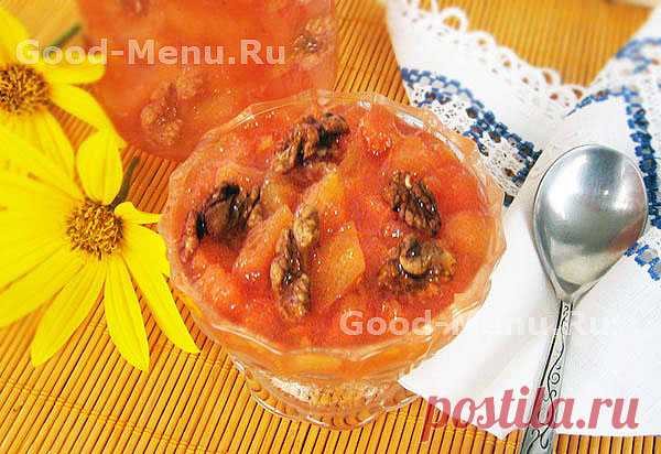 ВАРЕНЬЕ ИЗ АЙВЫ С ГРЕЦКИМИ ОРЕХАМИ - рецепт с фото от Good-Menu.Ru
