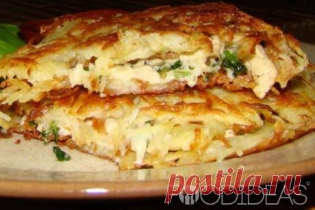 Курица с картошкой на сковороде - рецепт приготовления с фото