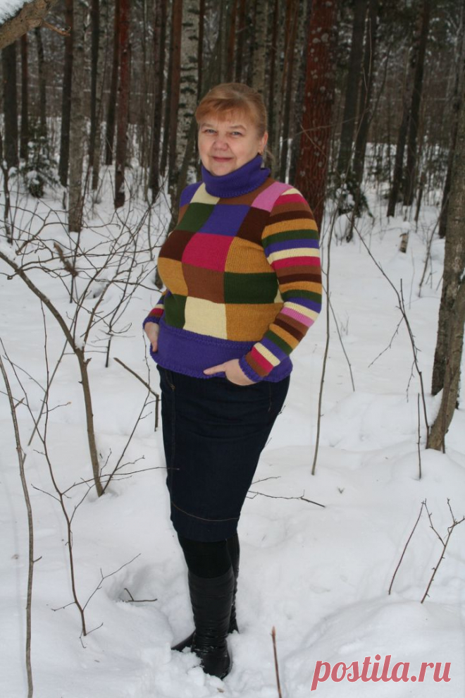 КВАДРАТНО-ПОЛОСАТЫЙ / Фотофорум / Burdastyle