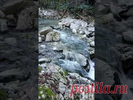 Шум воды.Водопад пасть дракона. Сочи - YouTube