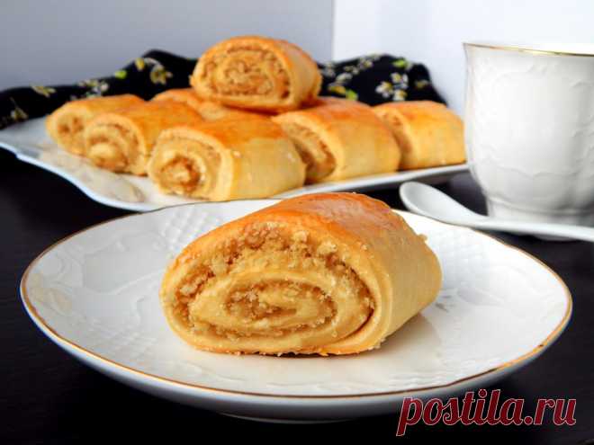 Рулет с грецкими орехами рецепт с фото пошагово - 1000.menu