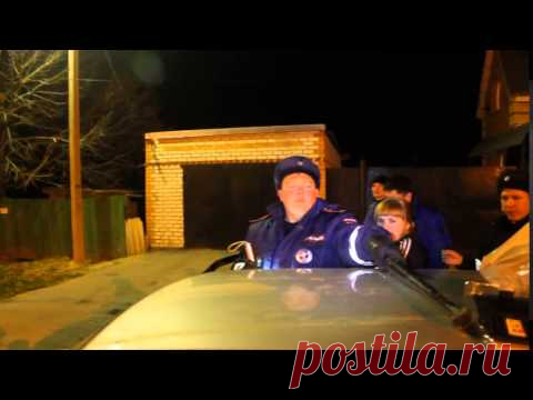 Сотрудник ДПС ловко вывел на чистую воду парня у которого в салоне машины обнаружили бейсбольную биту
