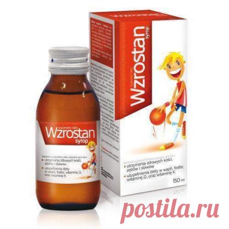 Wzrostan Syrup 150ml Children from 3 years vitamins and minerals
