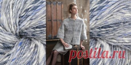 Кардиган с ромбами Diamond Texture Расклешенный кардиган с ромбами спицами. Кардиган вяжется спицами отдельными частями, начинаясь с узора из поперечных ромбов.