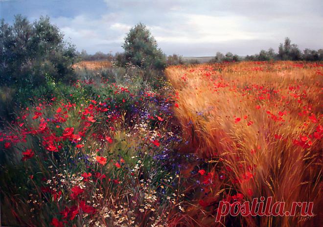 «Найди меня, я в поле средь цветов». Потрясающие пейзажи художницы Ольги Одальчук Художник Одальчук Ольга родилась 25 апреля 1965 г. в городе Новокузнецке. С раннего детства увлекалась рисованием, училась в изостудии. В 1981 г.окончила Новосибирское художественное училище...