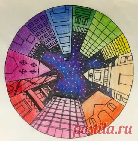 Kids Art Market: Color Wheel Perspective