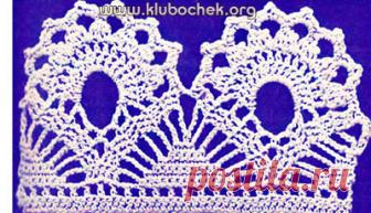 Кайма крючком (в том числе ВЕРТИКАЛЬНАЯ кайма!)