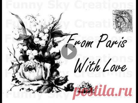 Винтажные открытки, штампы. Французкий винтаж Винтажные картинки. Коллекция картинок с Французких старинных открыток для винтажных работ и для декупажа. винтажные картинки винтажные картинки для д...