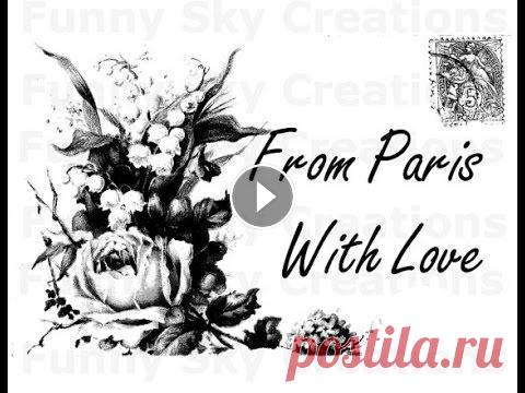 Винтажные открытки, штампы.  Французкий винтаж Винтажные картинки. Коллекция картинок с Французких старинных открыток для винтажных работ и для декупажа. винтажные картинки винтажные картинки для д...