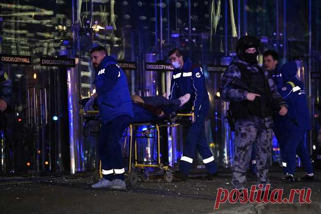 ФСБ сообщила о 40 погибших во время стрельбы в «Крокус Сити Холле»