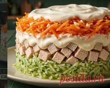 Как приготовить салат с курицей