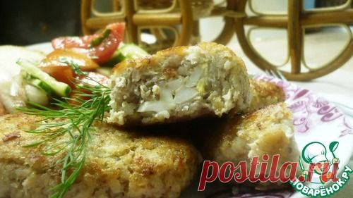 Гречневые зразы с куриным филе - кулинарный рецепт