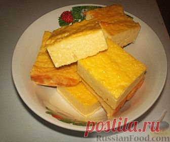 Рецепт: Быстрая творожная запеканка на RussianFood.com