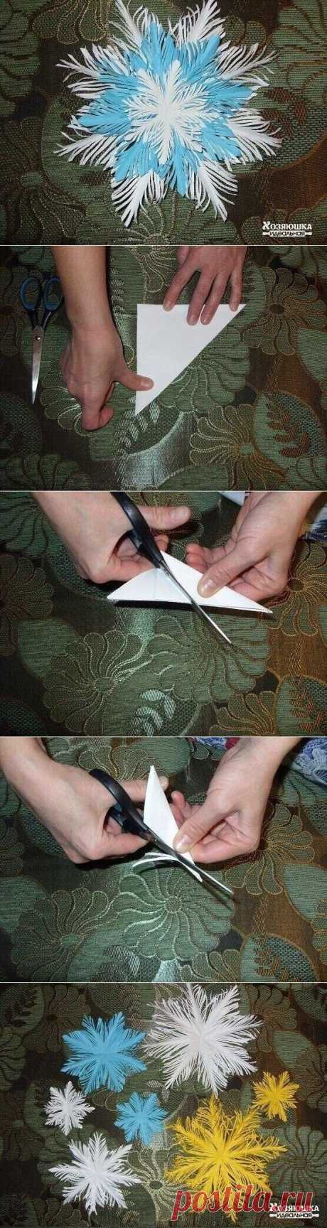 снежинки