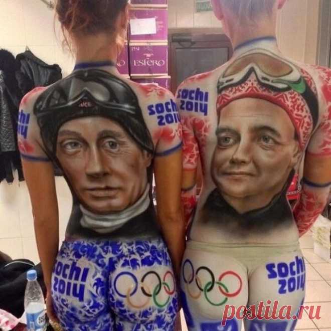 #BigSochi2014 | Самые колоритные болельщики сборной России