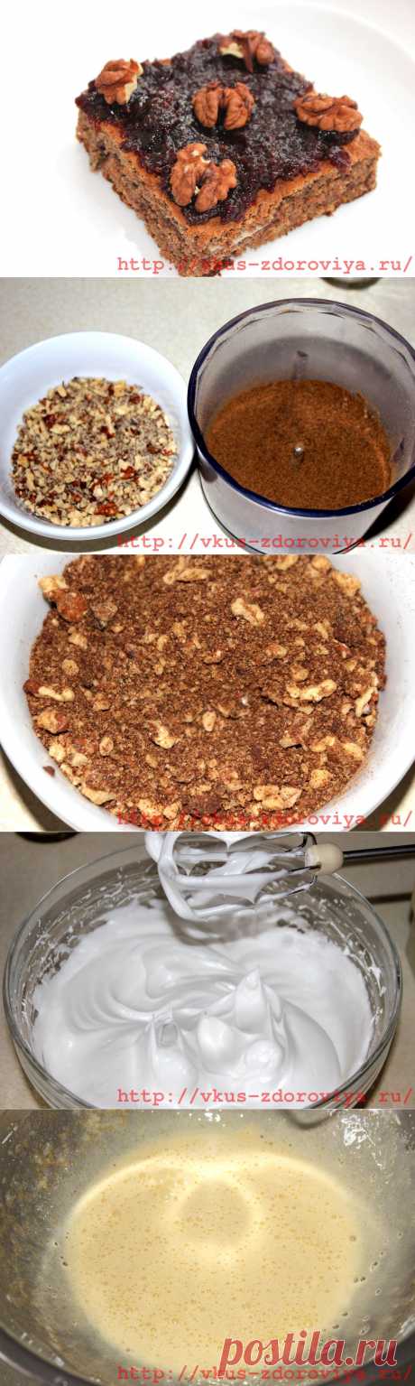 Рецепт вкусного торта с орехами и шоколадом из ржаного хлеба |