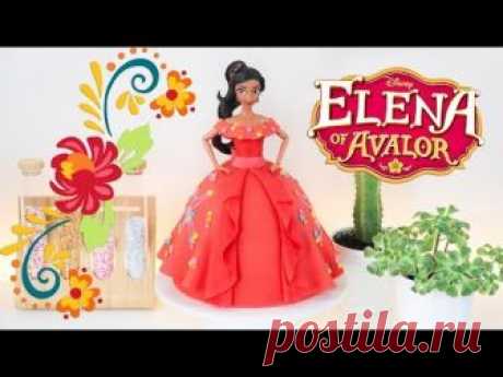 ELENA OF AVALOR 👑 DOLL CAKE || TAN DULCE