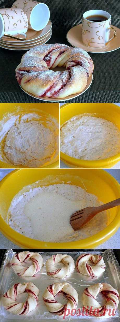 ВОЗДУШНЫЕ КЛЮКВЕННЫЕ ВЕНОЧКИ | Мамам, женщинам, бабушкам и очень любознательным.