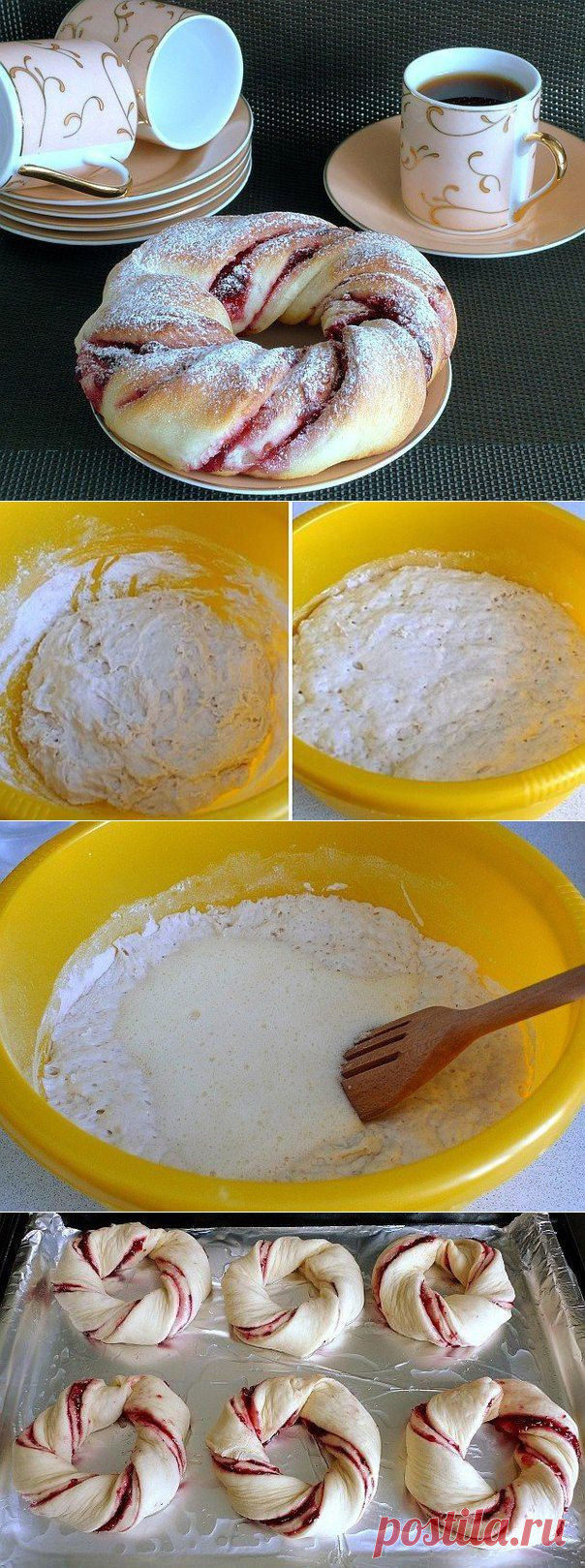 ВОЗДУШНЫЕ КЛЮКВЕННЫЕ ВЕНОЧКИ | Мамам, женщинам, бабушкам и очень любознательным.