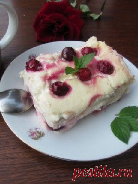 Творожно-вишнёвая лазанья + Листы для лазаньи (мастер-класс)