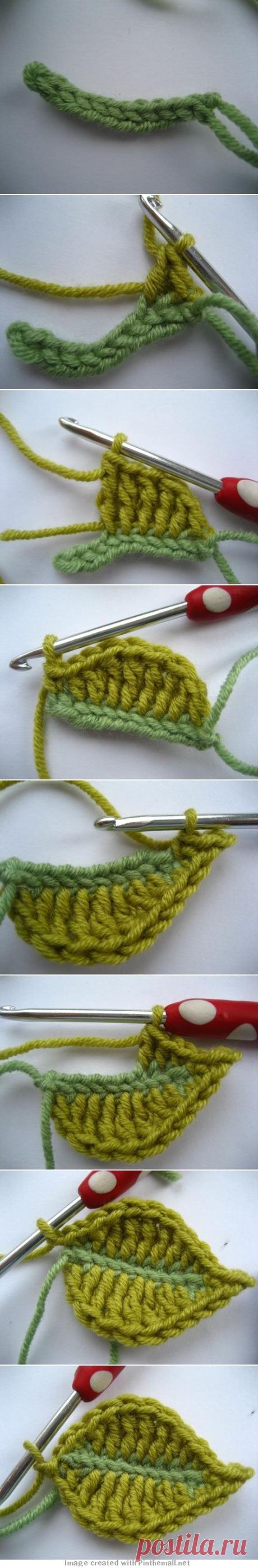 Тысячи идей на тему «crochet leaf | CrochetFlores»