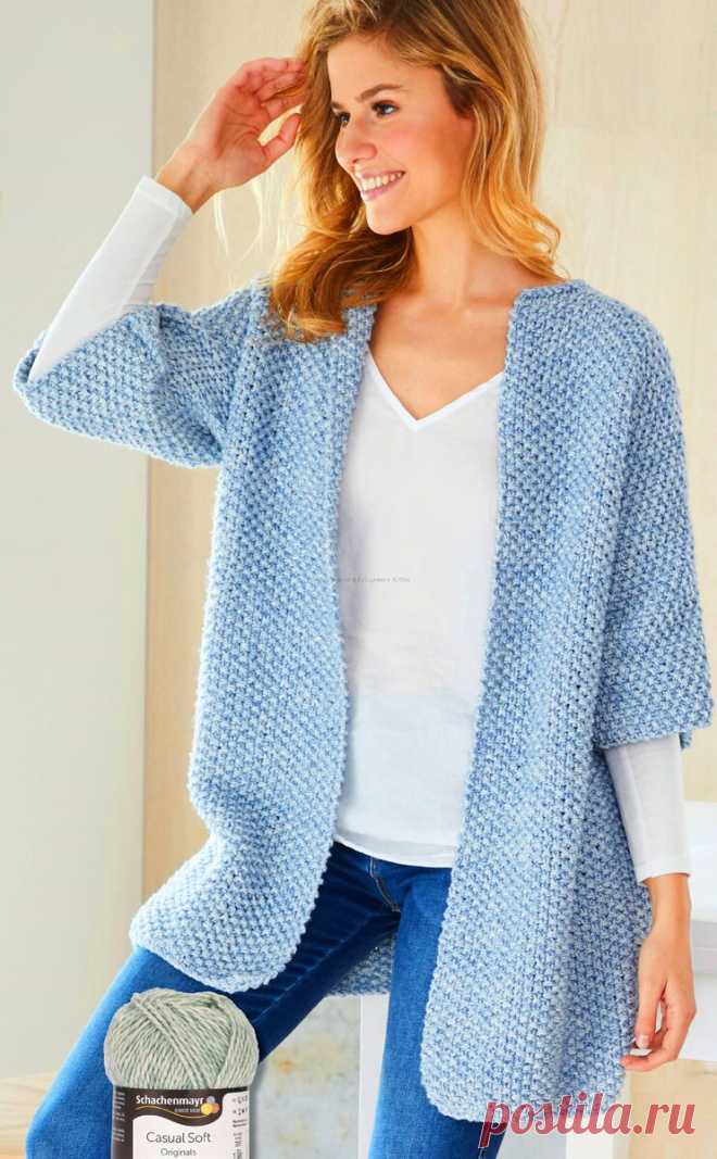 Примеры фото, описаний разных вязаных кардиганов, жакетов спицами на весну | Ирина СНежная & Вязание | Дзен