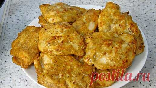 Сочные куриные отбивные. Маринад для них готовлю только так, очень ароматные, ну а вкус...не передать словами. | РЕЦЕПТЫ ОТ МАМУЛИ | Дзен