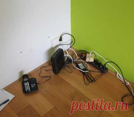 Как убрать провода с глаз долой: простой способ маскировки